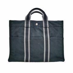 FRANCOIS RENIER SQUARE TOTE Grey/Marron - メルカリ