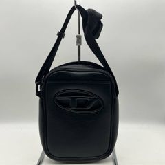 DIESEL ボディバッグ Dロゴエンボス ディーゼル ショルダー ブラック 未使用級 DIESEL ボディバッグ Dロゴエンボス ディーゼル ショルダー