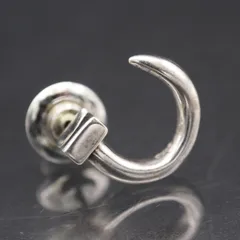 V856 ヴィンテージ 925S刻印 ピンブローチ デザイン シルバー ラペルピン