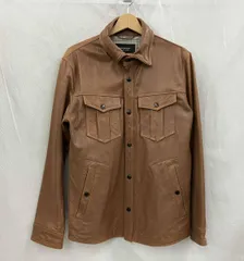 BURBERRY BLACK LABEL   バーバリーブラックレーベル　D1F09-408-54   ラムレザージャケット　ブラウン