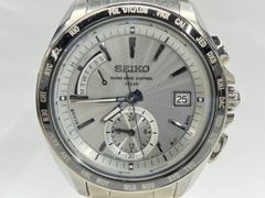 稼働品 SEIKO 8B54-0AW0 電波ソーラー ワールドタイム デイデイト