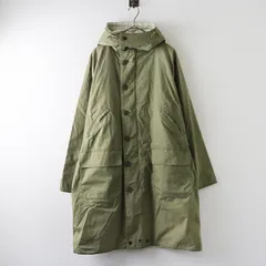 サンプル品 チマラ chimala リバーシブル フード付き ロング ミリタリーコート カーキ×ホワイト┃ジャケット【2400014925463】