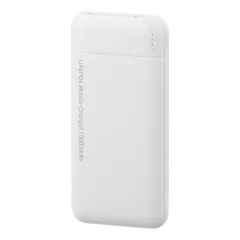 【新品】オーム電機 SmartComm リン酸鉄モバイルバッテリー 10000mAh ホワイト｜SMP-JV681 05-1201 のサムネイル