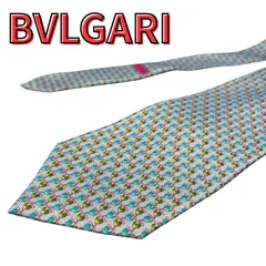 BVLGARI ネクタイ 総柄 ブルガリ