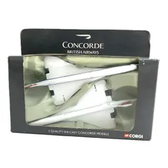 CORGI コーギー 模型  ブリティッシュエアウェイズコンコルド/飛行機 コレクターアイテム   ホワイト  / 240002233070のサムネイル