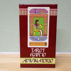 Tarot Egipicio Adivin Atorio  タロットカード 2604d1-12☆【ビンテージ】TAROT EGIPCIO ADIVIN ATORIO タロット