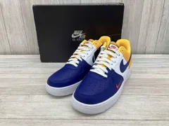 NIKE／ナイキ／AIR FORCE 1 ‘07 LV8／スニーカー／27.5cm／メンズ／イエロー／ブルー／823511-404