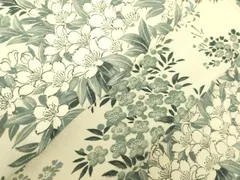 平和屋着物▽上質な小紋 単衣 芝花文 正絹 逸品 DABE1495op - メルカリ