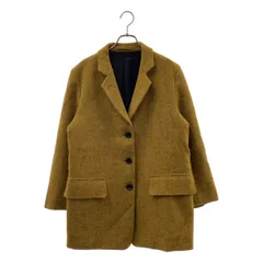 【美品】  MARGARET HOWELL / マーガレットハウエル | 2022AW | × HARRIS TWEED / ハリスツイード ウール シングルブレスト ジャケット / 総裏地 | 2 | ライトブラウン系 | レディース