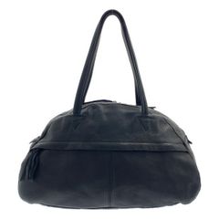 MR.OLIVE ウォータープルーフ ウォッシャブルレザー ドレープボストン