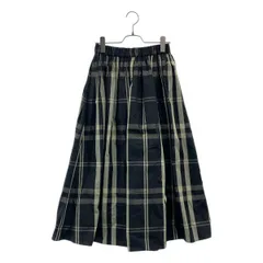 UNITED ARROWS / ユナイテッドアローズ | チェック ロングスカート | 36 | ブラック/グレー系 | レディース