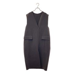 美品 ボーダーズアットバルコニー BACK TUCK GILET GREY 36 - メルカリ