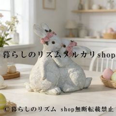 Francfranc ラビット アムルー ホワイト LとM 2個セット - メルカリ