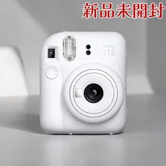 FUJIFILM 富士フイルム チェキ instax mini 12 INS MINI 12 WHITE インスタントカメラ