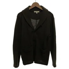 【中古】　URBAN RESEARCH　カーディガンセーター　長袖　ニット　ショールカラー　フルボタン　無地　日本製　古着　/1585