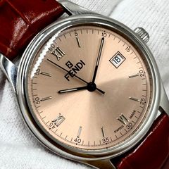 231 稼動 FENDI 時計 自動巻き 200G オレンジ メンズ AT - メルカリ