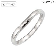 新品同様 鯨 NIWAKA ハードPt950 リング - メルカリ