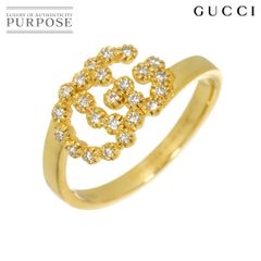 グッチ GUCCI GGランニング リング ダイヤ K18 - メルカリ