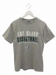 チャンピオン CHAMPION プリント 半袖 Tシャツ S グレー カットソー トップス