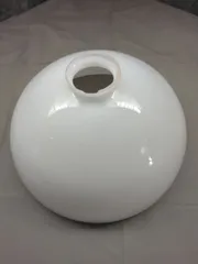 昭和レトロ 電気傘 乳白ガラス シェード 照明パーツ 古道具 #1210