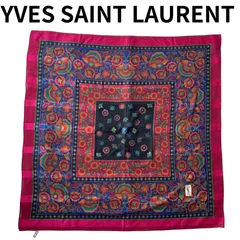 Yves Saint Laurent イヴサンローラン スカーフ 花柄