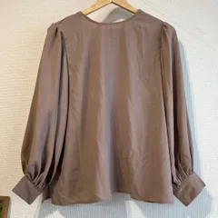 在庫1点限り【新品✨】Quelle Chance LLサイズ  ブラウス ピンクブラウンのサムネイル