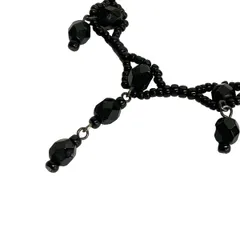 ANNA SUI(アナスイ) チョーカー - 黒 ビーズ