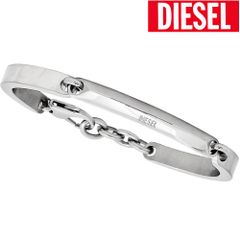 値下げ中】DIESEL ノットデザイン シルバー バングルDx1448 - メルカリ