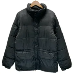 【中古】　THE NORTH FACE　ナイロンジャンパー　中綿ジャンパー　アウター　ハイネック　フルジップ　無地　ワンポイント　ブランドロゴ　スクエアロゴ　プリント　PERTEX　アウトドア　古着　/1152