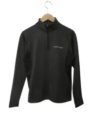 モンベル Montbell ハーフジッププルオーバー S カットソー ロゴプリント カーキ トップス