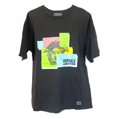  VERSACE JEANS COUTURE ヴェルサーチジーンズクチュール Tシャツ ブラック メンズ サイズ不明【RE374】のサムネイル