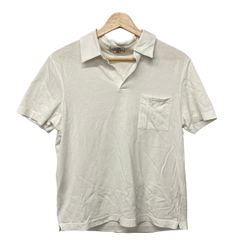極上】 HERMES エルメス ポロシャツ 半袖 シャツ 黒 ストライプ - メルカリ