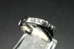 新品　未使用　15号　ドクターモンロー　DGAF　プレート　クロス　リング　指輪のサムネイル