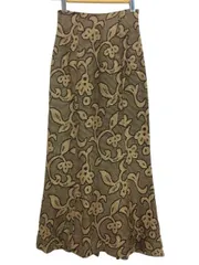 トゥデイフル TODAYFUL Jacquard Leaf Pencilskirt ジャガードリーフペンシルスカート 36 ベージュ系 ブラック 黒 ボトムス
