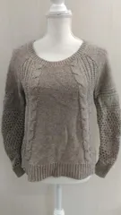 最終価格！ 値下げ不可品　(〇5522) アメリカンイーグル American Eagle ニット 透かし編み レディース Ｓのサムネイル