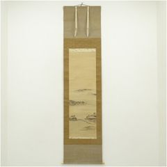 RITAO CHAN公式アカウント03 専用 拓墨 日本の墨絵 掛軸 梅 拓本
