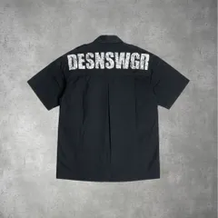 SWAGGER リップストップ 半袖 ワークシャツ グレー ミリタリー XL 64-1-7のサムネイル