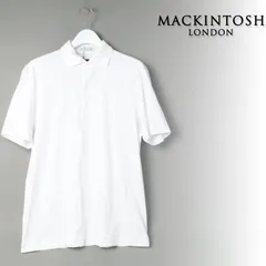 新品 MACKINTOSH LONDON マッキントッシュ ロンドン ハイスペックスムースドレスポロシャツ LL # 357のサムネイル