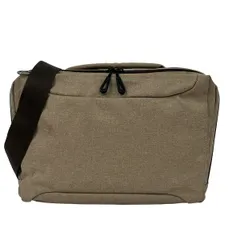 ACE(エース) ショルダーバッグ美品  - ベージュ×ダークブラウン ボディーバッグ