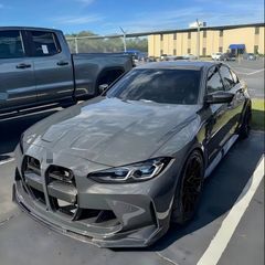 BMW G80 G82 カーボンカナード フロントスポイラー純正バンパー対応 