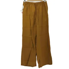 デミルクスビームス Demi-Luxe BEAMS 25SS レーヨン リネン ドローストリング パンツ レディース JPN：38 