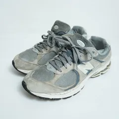 正規 New Balance ニューバランス 2002R M2002RST スエード スニーカー ランニング シューズ 灰 グレー US9 27cm 本物 2172Q★2
