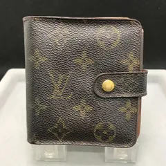 LOUIS VUITTON　ルイヴィトン　二つ折り財布　コンパクトジップ　モノグラム　5729
