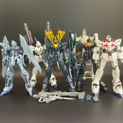 RG ユニコーン バンシィ フルアーマー セット ジャンク品 組み立て済み