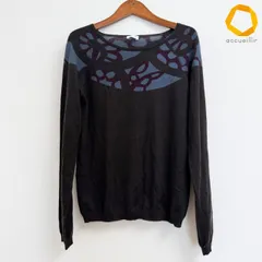 #wnc セイ TSE ニット・セーター M こげ茶 紫系 グレー系  カシミヤ レディース [839179]のサムネイル