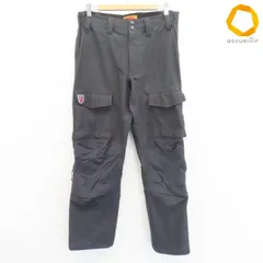フェールラーベン FJALLRAVEN カーゴパンツ ロゴボタン サイドジップ メンズ [x953464]