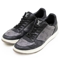 LOUIS VUITTON ルイ・ヴィトン スニーカー レザー x PVC サイズ 6h
