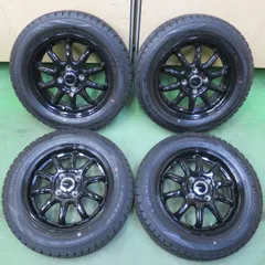 ほぼ未使用！24年！キレイ★スタッドレス 165/65R14 ダンロップ ウインターマックス WM02 AZ sports AZスポーツ 14インチ ソリオ ハスラー 等 PCD100/4H★6042003イスのサムネイル