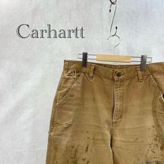あ*ー様 Carhartt カーハート ダブルニー USA製 ペンキ ボロ W3 - メルカリ
