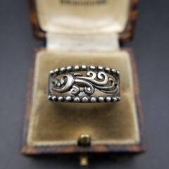 ホピ族 波模様デザイン リング 9号 - メルカリ